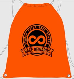 Race Rewards Drawstring Bag: £1.75