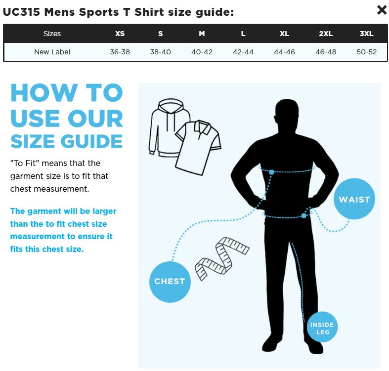 Printed Race T-Shirt (1 Colour Logo Print) 200 Shirt MOQ