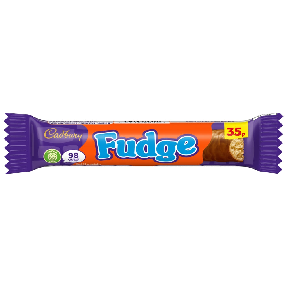 Cadbury Chomp/Freddo/Fudge Chocolate Bar 35p PMP