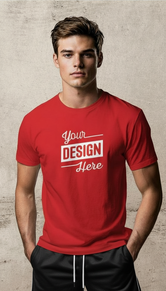 Club T-Shirt. Large 1 Colour Full Chest Print: £10.00